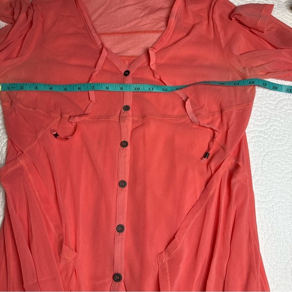 Joseph Ribkoff Coral Swim Coverup - Picture 8 of 9